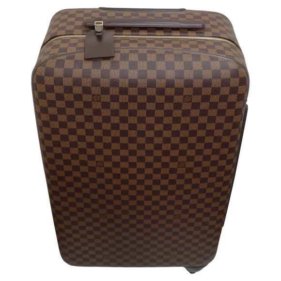 Louis Vuitton Ebene Trolley 4 Roues 70 CM Suitcase with Accessories - Picture 10 of 17
